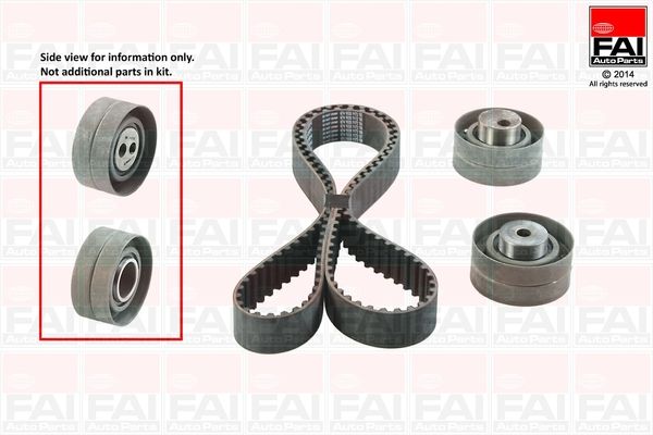 FAI AUTOPARTS Комплект ремня ГРМ TBK113